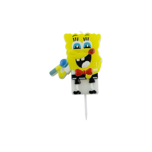 Hot sale spongebob squarepants birthday cake candles