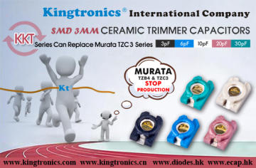 Kt Kingtronics Manufacturing 3MM Ceramic Trimmer Capacitors Replace Murata TZC3