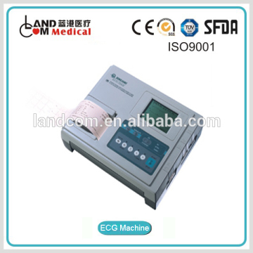 3 Channel Interpretive ECG Machine with CE