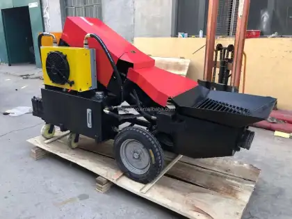 Diesel/Electric Mini Concrete Pump for Small Construction Projects
