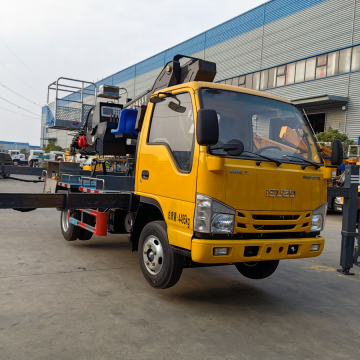 Isuzu telescopic arm 28 meter aerial work platform