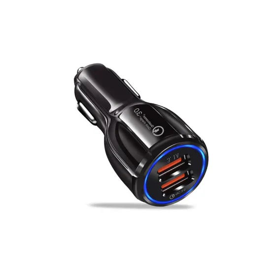 2 Ports 3.1A Dual USB Fast Charge Car Charger - 3.0 Fast Charge for Car Phone