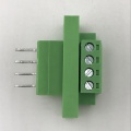 6pin panel mount plug-in terminal block