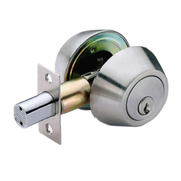 Lock de cerrojo de cilindro de acero inoxidable antiguo de acero inoxidable para puertas de dormitorio en casa