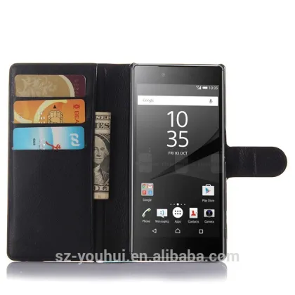 OEMODM manufacturer smart cover case for Sony Xperia Z5