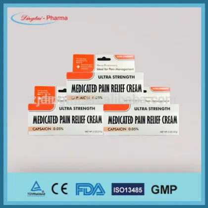 Free Sample pain cream since 1970 manufacture