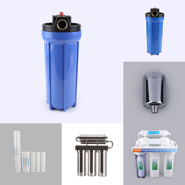 Purificador UV del agua para el hogar, 10 cartucho de filtro azul grande