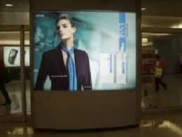 Indoor And Outdoor Light Box Advertising Backlit Film Printing In Subway, Shopping Center
