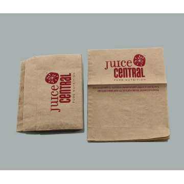 Unbleached brown paper napkins for restaurants