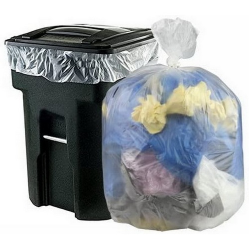 Black Trash Bag Heavy Duty Garbage Bags 55 Gallon Trash Bags