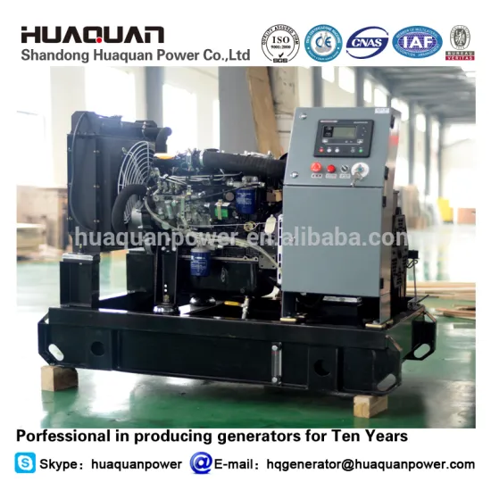 Open type water cooled 15 kva 3 phase generator
