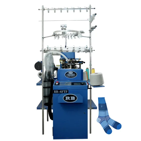 Rainbow Computerized Terry Socks Knitting Machines for Women's Stockings on Sale