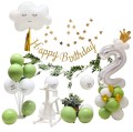 Banner di buon compleanno Banner Garland Balloon Set