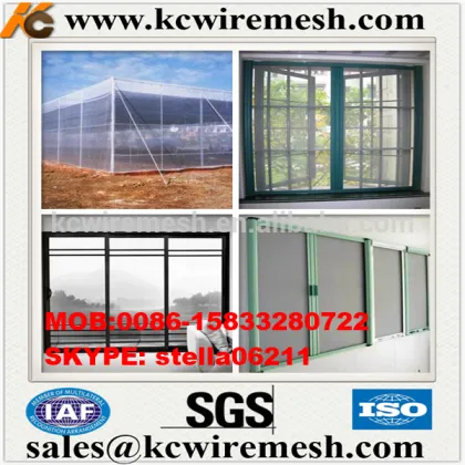 Manufacture !!!!!!!! KANGCHEN Transparent fiberglass invisible window net/invisible window netting