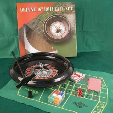 6'plastics roulette set