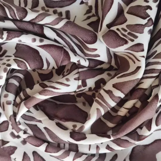 Artificial Cotton Printed Clothing Fabric
