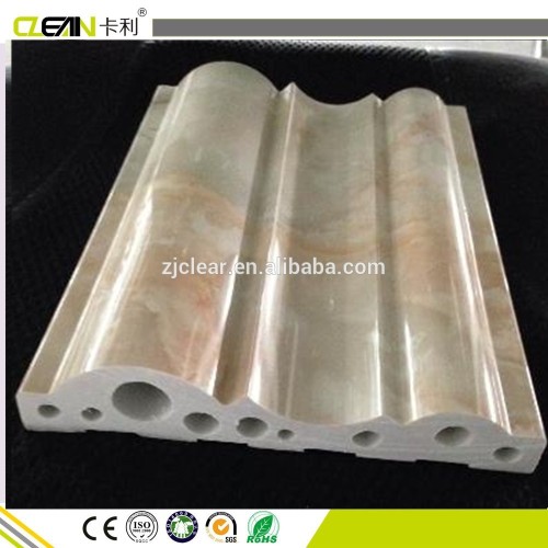 High quality PVC imitation Marble profile