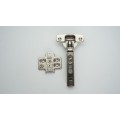 4D adjustment soft close clip-on hinge