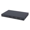 16 deportes Pasivo Poe Switch con puerto de enlace ascendente