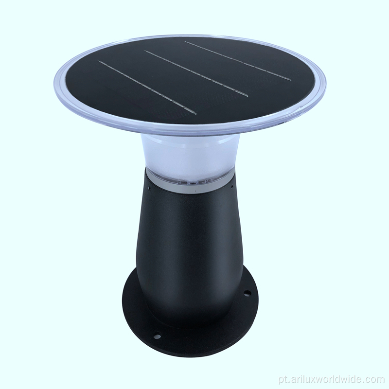 Luz solar de jardim LED de carregamento solar de 3 w