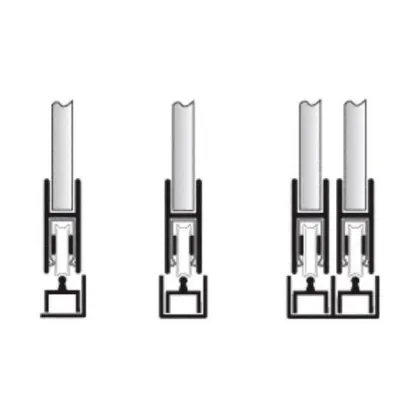 Aluminum 'H' Bar for All Track Assemblies