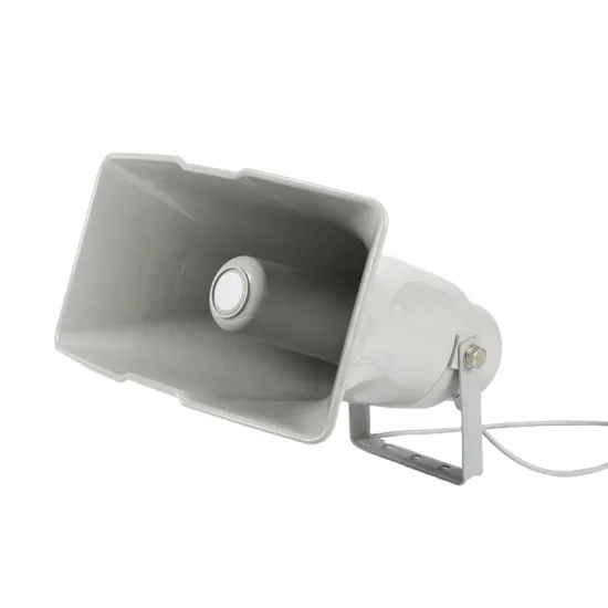 Professional 30W Plastic Speaker with Square Mouth Horn and Transformer - OEM Option
