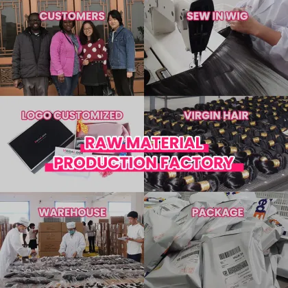 MEGALOOK Raw Indian Remy Hair Wholesale Remy 100 Human Hair Extensions,Raw Indian Temple Hair, 100% Raw Virgin Indian Human