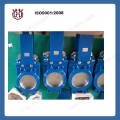 Flange knife knife gate valve