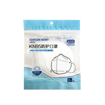 Hot selling disposableKN95 mask packaging clear bag with high quality