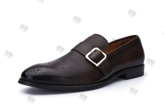 ANAX Man Leather Casual Shoes Loafer