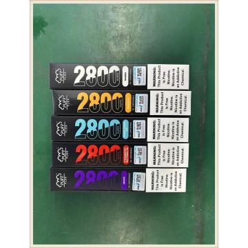 Sweden Hot Sale Vape Puff 2800 Harga Rendah