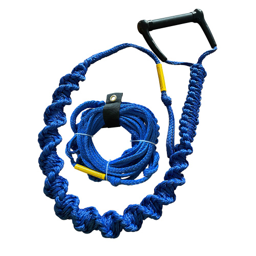 Spiral Weaving Wakesurf Rope with NBR Handle