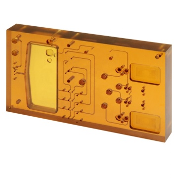 High Accuracy Diffusion Bonding Medical Acrylic CNC Machined Microfluidic Devices