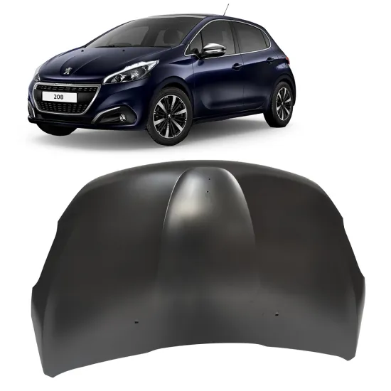 Replacement Steel Engine Hood for Peugeot 208 (2012-2018)