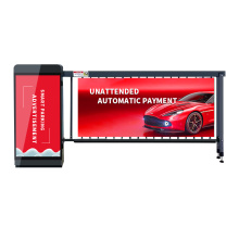 Heavy Duty Car Parking Advertising Boom Barrier Gate