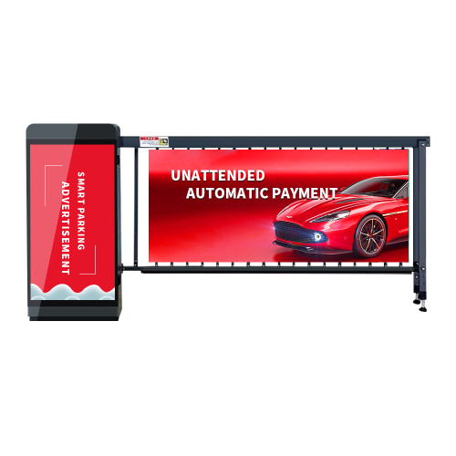 Heavy Duty Car Parking Advertising Boom Barrier Gate