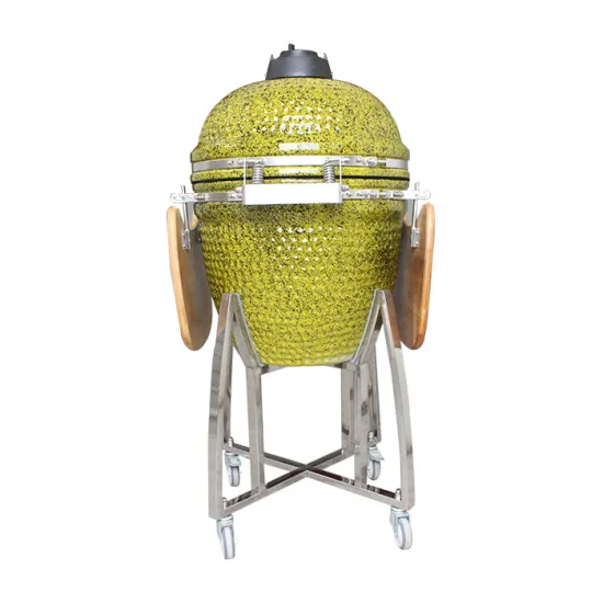 Auplex Custom Ceramic BBQ Grill Kamado Joe Barbeque 21 Inch Egg Shape Charcoal BBQ Smoker