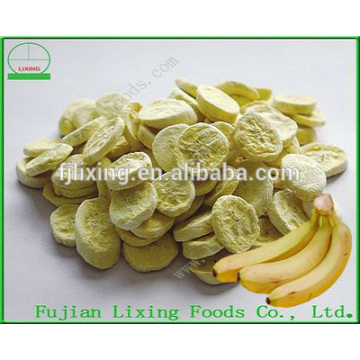 Freeze dried natural banana health food