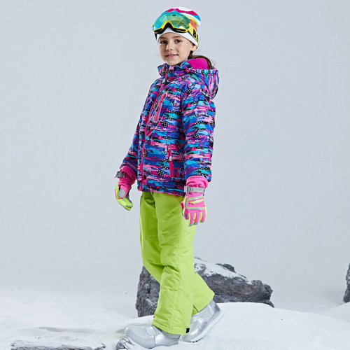 Combinaison de ski pour enfants chaude et confortable