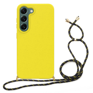 Case del telefono a catena del cordino del cordino Crossbody per Samsung Galaxy A05/A15/A25/A35/A55 - Copertina in silicone resistente agli shock