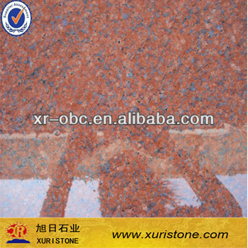 Medium india Imperial Red granite tiles 60x60cm,prices of granite per meter