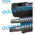 51/105 Twin Conical Screw Barrel for PVC Pipe, Sheet, Profiles