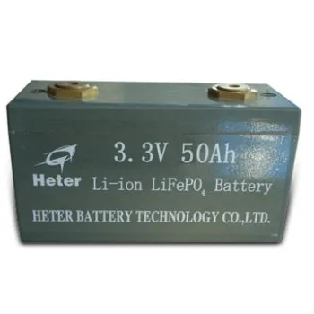 LiFePO4 Battery with 3.3V Voltage, 50Ah Capacity and High Energy Density