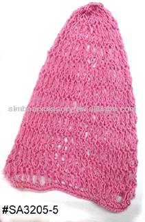 fashion nylon cord hair jewelry crochet head net