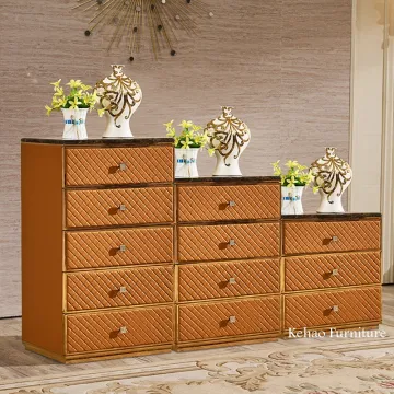 2022 Modern Living Room Furniture: 5-Drawer Chest of Drawers Storage Cabinet