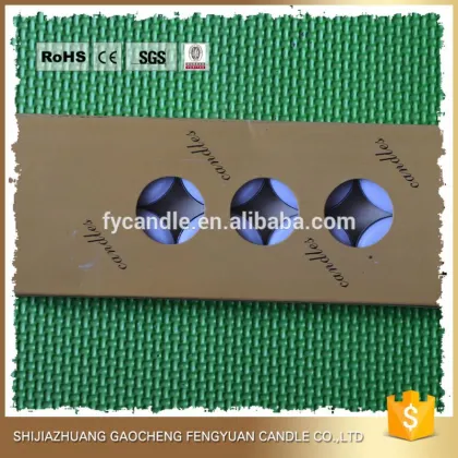 smokeless palm wax tealight soy candles