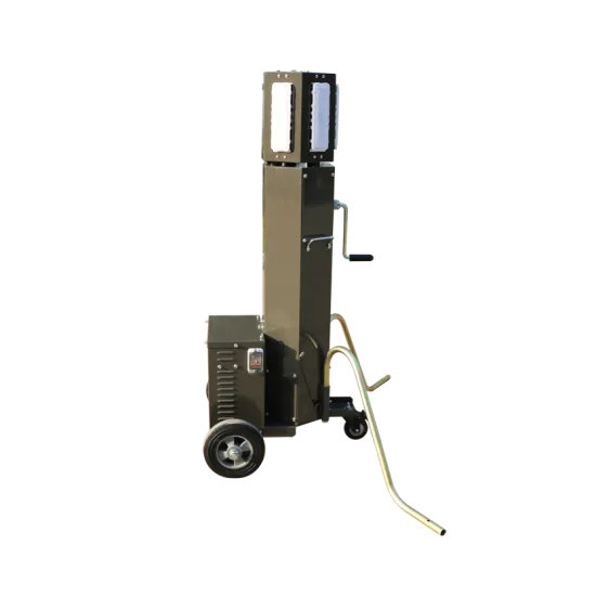 5 m telescopic light tower