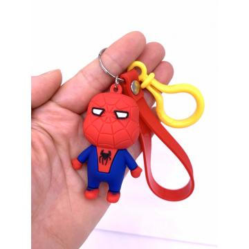 Movie Character Rubber Keychain