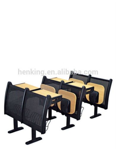 Henking fashion durable student desk and chair wood school chair (K602-1)