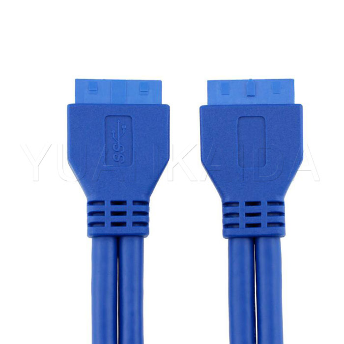 USB 3.0 20 Pin Motherboard Cable
